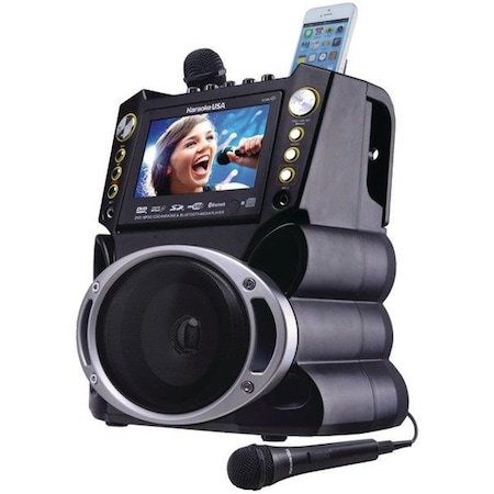 7 In. DVD & Bluetooth Karaoke Machine